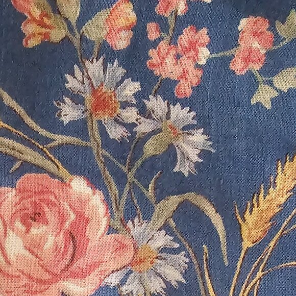 Ralph Lauren Vintage 100% Linen Floral Shorts | EUC | 8P | Blue, Multicolor - Picture 11 of 12